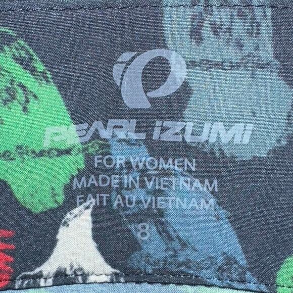 NWT Pearl Izumi Women’s Summit Shell Mountain Bike Shorts in Purdy Birds Size 8 - Picture 3 of 16